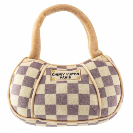 Checker chewy Vuiton purse