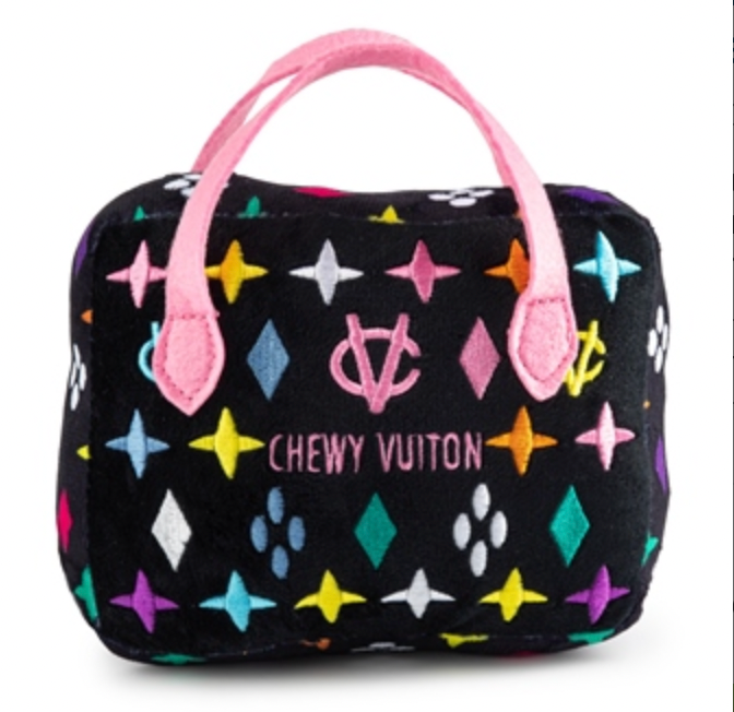 Black Monogram Chewy Vuiton Handbag